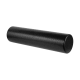 Massage roller, roller 15x60cm, black, EPP material, REBEL ACTIVE