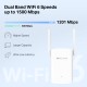 Mercusys ME60X AX1500 Wi-Fi kartotuvas-stiprintuvas Mercusys ME60X AX1500 Wi-Fi kartotuvas-stiprintuvas