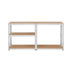 Metal storage shelf 180x90x40 silver Rebel Metal storage shelf 180x90x40 silver Rebel