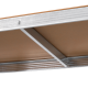 Metal storage shelf 180x90x40 silver Rebel Metal storage shelf 180x90x40 silver Rebel
