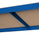 Metalinė sandėlio lentyna 180x90x40 mėlyna Rebel