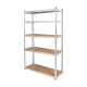 Metalinė sandėlio lentyna 205x120x45 sidabrinė Rebel