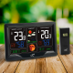 Weather station with color display, black LXSTP09C