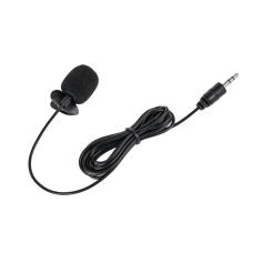 Mikrofonas su spaustuku ant 3.5 mm lizdo kabelio 2 m