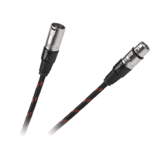 Microphone cable CANON socket-CANON plug 3m