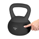 Soft Vinyl Kettlebell 10kg REBEL ACTIVE Soft Vinyl Kettlebell 10kg REBEL ACTIVE