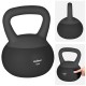 Soft Vinyl Kettlebell 10kg REBEL ACTIVE Soft Vinyl Kettlebell 10kg REBEL ACTIVE