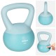 Soft Vinyl Kettlebell 4kg REBEL ACTIVE Soft Vinyl Kettlebell 4kg REBEL ACTIVE
