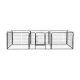 Modular dog kennel, steel enclosure, size S, 8 panels 80x60 cm, REBEL ANIMALS Modular dog kennel, steel enclosure, size S, 8 panels 80x60 cm, REBEL ANIMALS