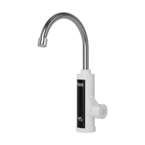 Instantaneous water heater - white kitchen tap Instantaneous water heater - white kitchen tap