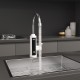 Instantaneous water heater - white kitchen tap Instantaneous water heater - white kitchen tap