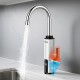 Instantaneous water heater - white kitchen tap
