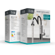 Instantaneous water heater - metal kitchen tap with flexible spout Instantaneous water heater - metal kitchen tap with flexible spout