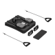 Home Pilates Set, 9-in-1 Multifunctional Fitness Equipment, Black Home Pilates Set, 9-in-1 Multifunctional Fitness Equipment, Black