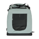 Carrier, foldable transport bag, size XL 82x58x58 cm, gray, REBEL ANIMALS Carrier, foldable transport bag, size XL 82x58x58 cm, gray, REBEL ANIMALS