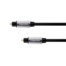 Optical cable toslink-toslink 1.0m Kruger&Matz