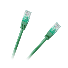 Patchcord kabelis UTP 8c kištukas-kištukas 0.5 m CCA žalia cat.6e