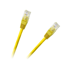 Patchcord kabelis UTP 8c kištukas-kištukas 1.5 m CCA geltona cat.6e