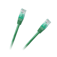 Patchcord kabelis UTP 8c kištukas-kištukas 3.0m CCA žalia kat.6e