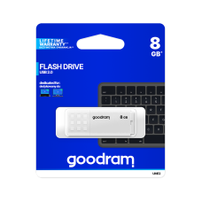 Pendrive Goodram USB 2.0 8GB balta