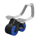 Abdominal exerciser with timer, AB roller Wheel AB-3, black and blue, REBEL ACTIVE