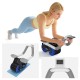 Abdominal exerciser with timer, AB roller Wheel AB-3, black and blue, REBEL ACTIVE