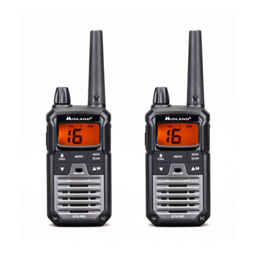PMR MIDLAND XT70 PRO nešiojamųjų radijo PMR MIDLAND XT70 PRO nešiojamųjų radijo