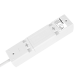 Extension cord 3 sockets 2m French type with switch (3x1.5mm) Rebel white Extension cord 3 sockets 2m French type with switch (3x1.5mm) Rebel white