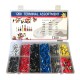 Crimping tool + insulated cable ends set E6184