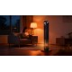 PTC Teesa column fan heater with fireplace imitation function