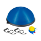 Half-balance ball, balance trainer 58cm + pump, REBEL ACTIVE