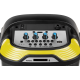 Quer portable active speaker set with MP3 function, Bluetooth, FM radio and Karaoke function