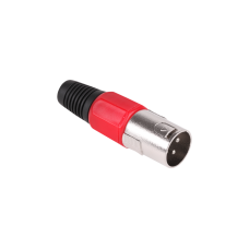 Microphone male red plug
