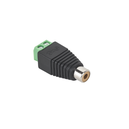 RCA lizdas su greito prijungimo jungtimi RCA lizdas su greito prijungimo jungtimi