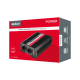 REBEL 24V/230V 1000W keitiklis 2 F tipo lizdai: vokiškas REBEL 24V/230V 1000W keitiklis 2 F tipo lizdai: vokiškas
