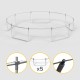 Rebel Active PRO Trampoline 15ft/457cm, Net, Ladder Rebel Active PRO Trampoline 15ft/457cm, Net, Ladder