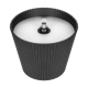 Rebel LED touch desk table lamp black