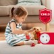 Rebel 4-socket extension cord with switch - 3m.