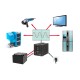 Rebel POWER-800 Emergency Power Supply - pure sine wave converter with charging function 12V 230V 800VA/500W