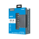 Rebel universal power supply 8 tips, USB 65 W / 15-24 V