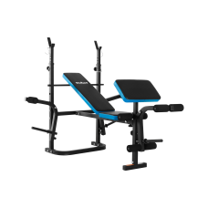 Adjustable multifunctional training bench with preacher, REBEL ACTIVE