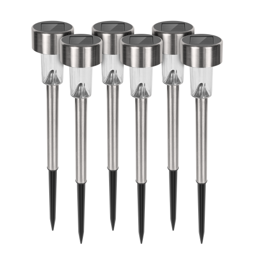 Solar garden lamps for installation - set of 6 Solar garden lamps for installation - set of 6