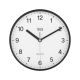 Wall clock 20 cm black