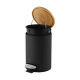 Bathroom waste bin 3l (black) Bathroom waste bin 3l (black)