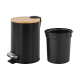 Bathroom waste bin 3l (black) Bathroom waste bin 3l (black)