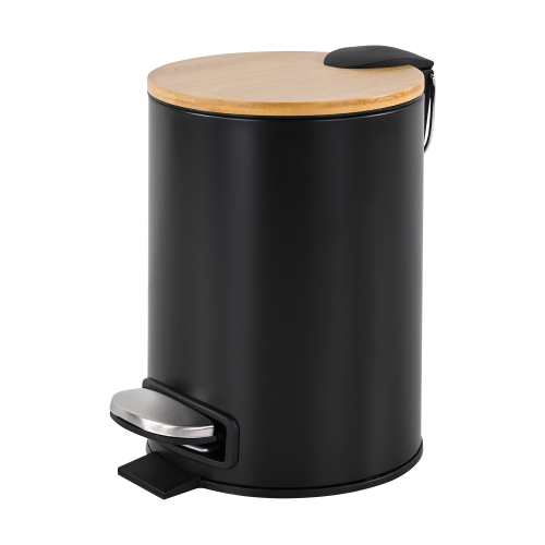 Bathroom waste bin 3l (black) Bathroom waste bin 3l (black)