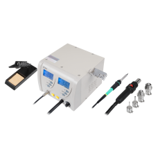 SMD soldering station (hot air + soldering iron)
