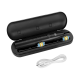 Sonic dantų šepetėlis TEESA SONIC 2 juodas, 5 veikimo režimai, kelioninis dėklas, USB C tipo jungtis
