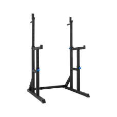 REBEL ACTIVE adjustable barbell stands with protection