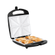 Sandwich maker with ceramic inserts for 4 sandwiches